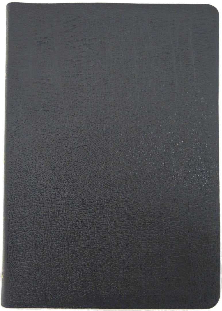 NASB 1995 Large Print Ultrathin Reference Bible, black genuine cowhide leather cover