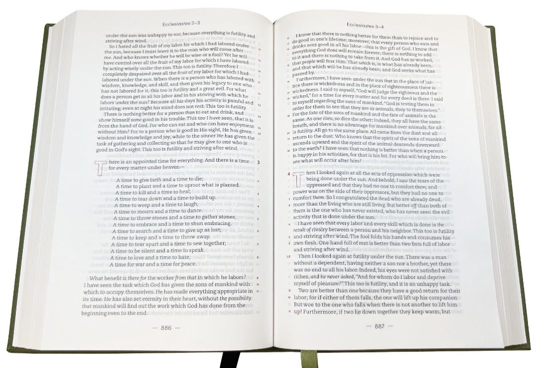 NASB 2020 Reader's Bible