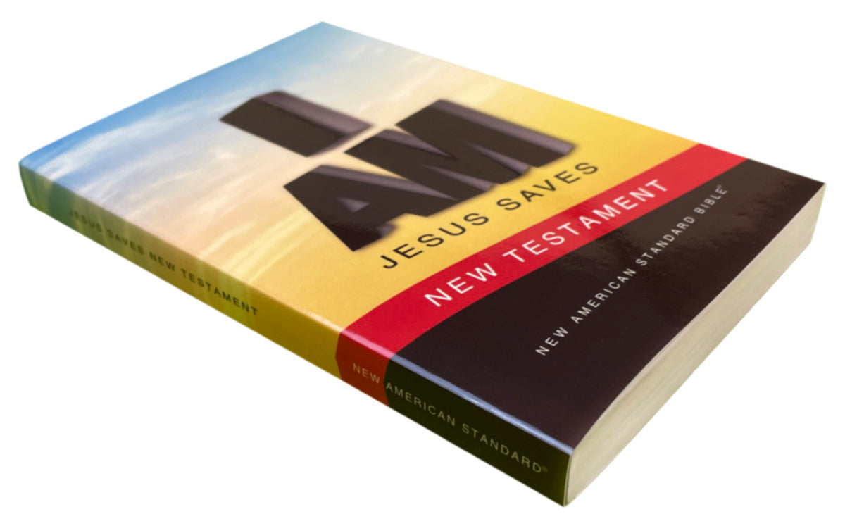 NAS 2020 Jesus Saves New Testament (Full Case of 40)