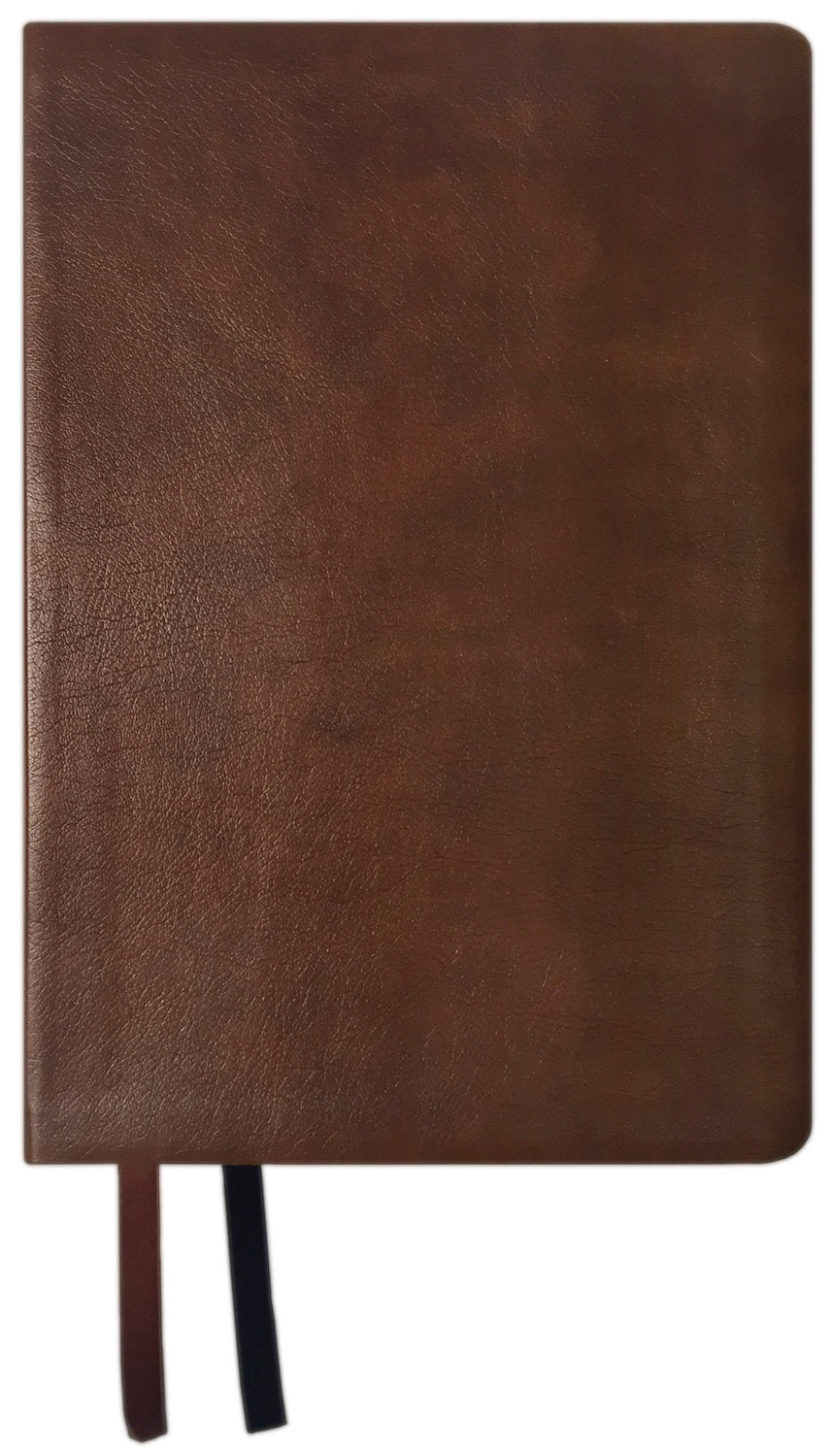 NASB 2020 Giant Print Text Bible, brown leathertex cover with ribbon markers