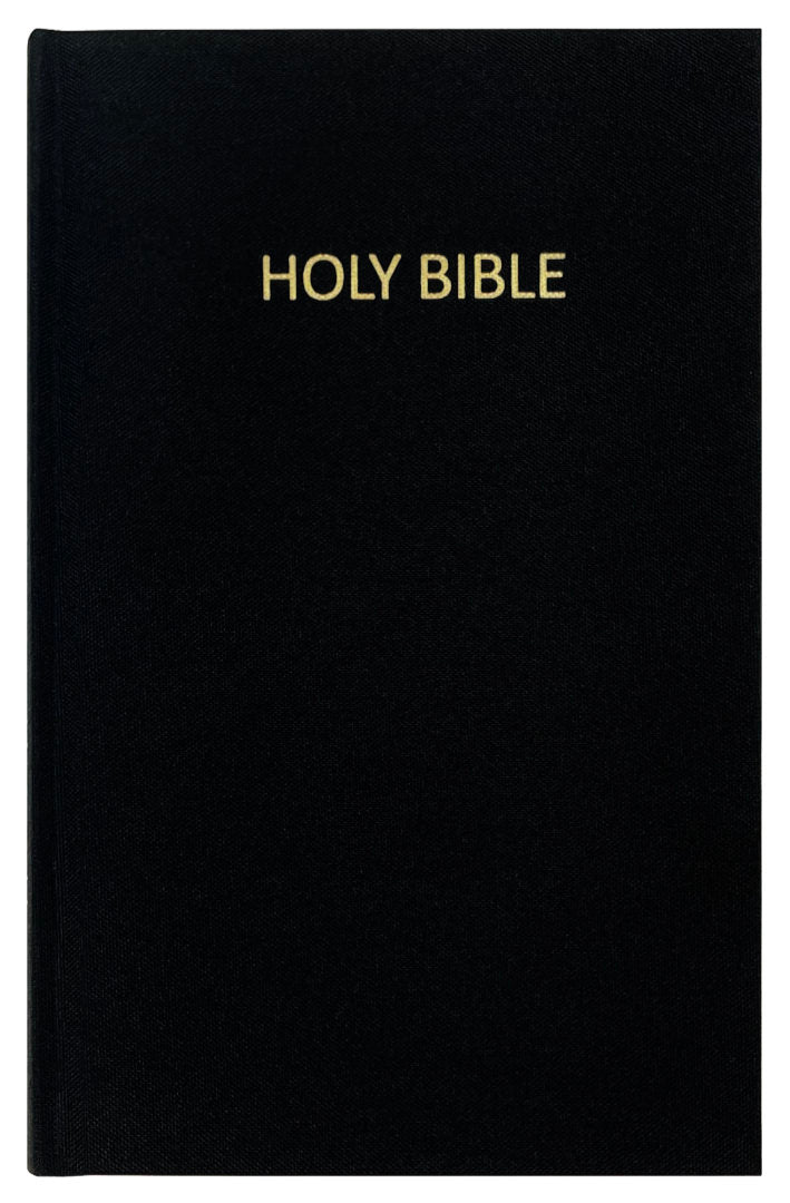 NASB 2020 Large Print Pew Bible, black linen cloth hardcover