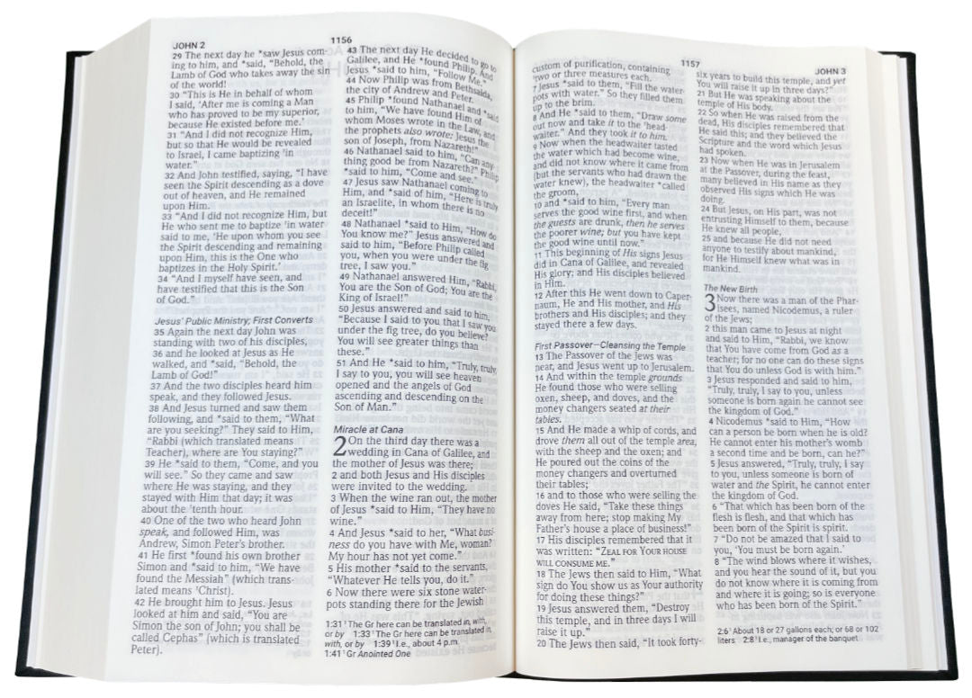 NASB 2020 Large Print Pew Bible (Full Case of 16)