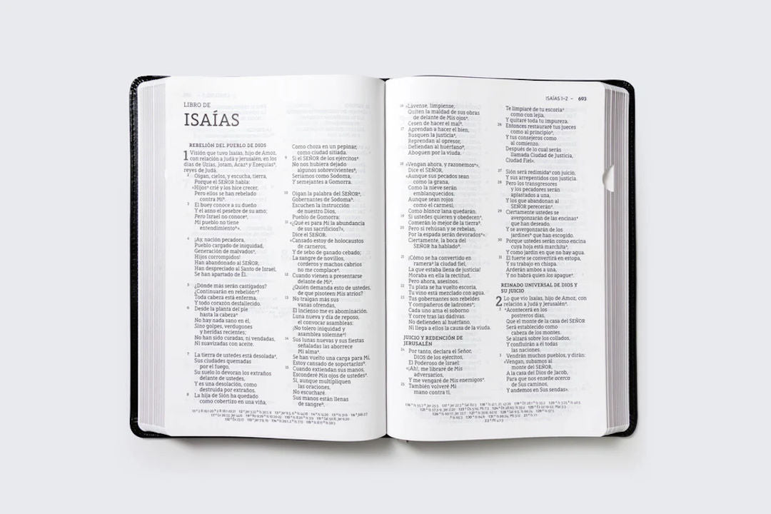 NBLA Santa Biblia del Ministro Letra Gigante - NBLA Minister's Giant Print Bible