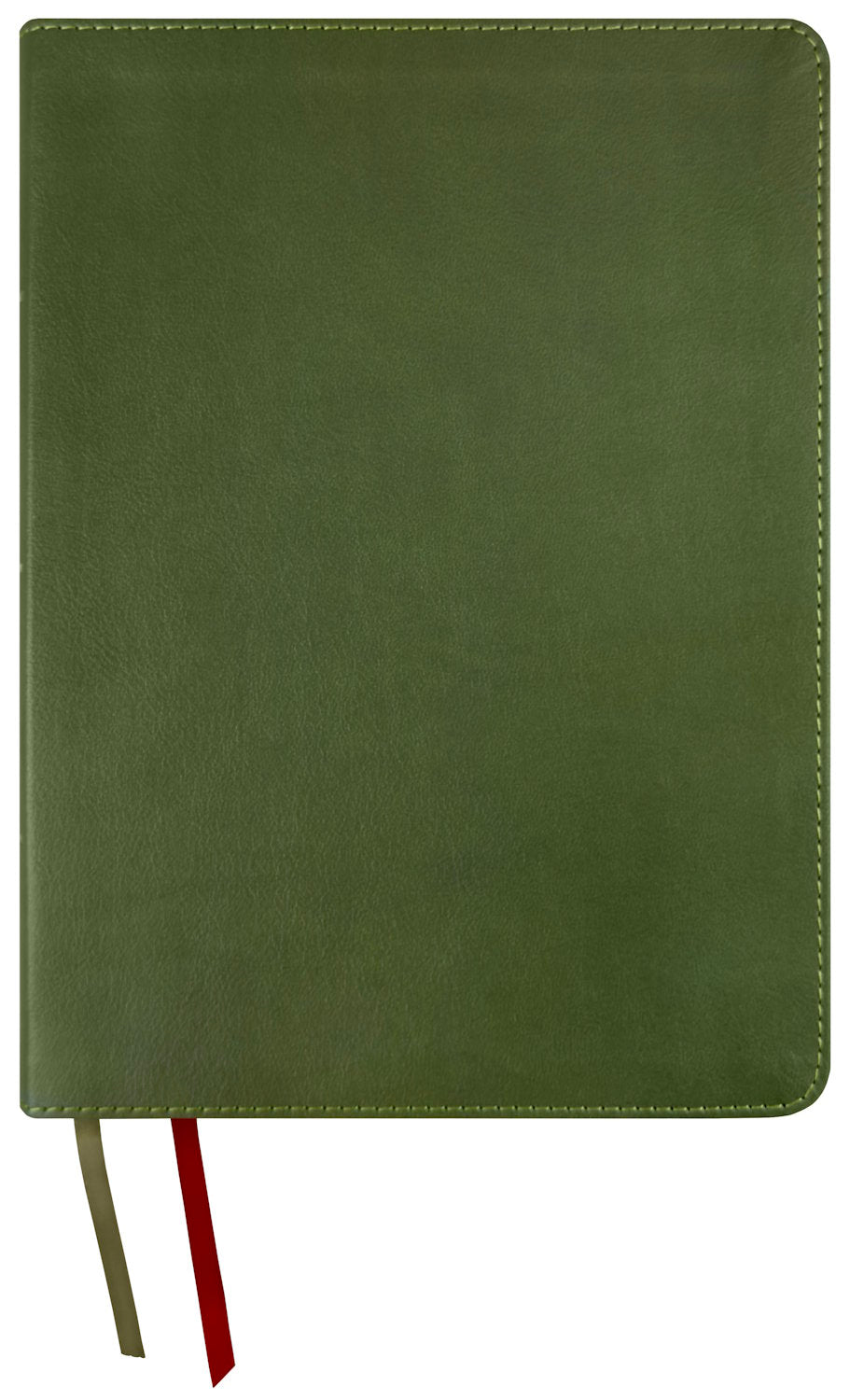 NASB 2020 Study Bible, olive leathertex cover with ribbon markers