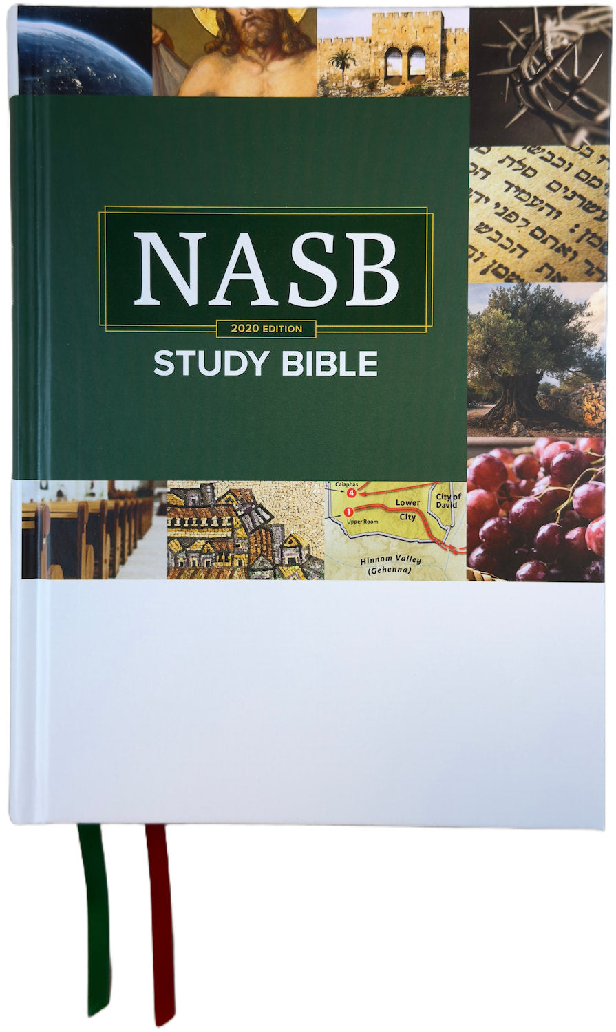 NASB 2020 Study Bible, colorful hardcover with ribbon markers