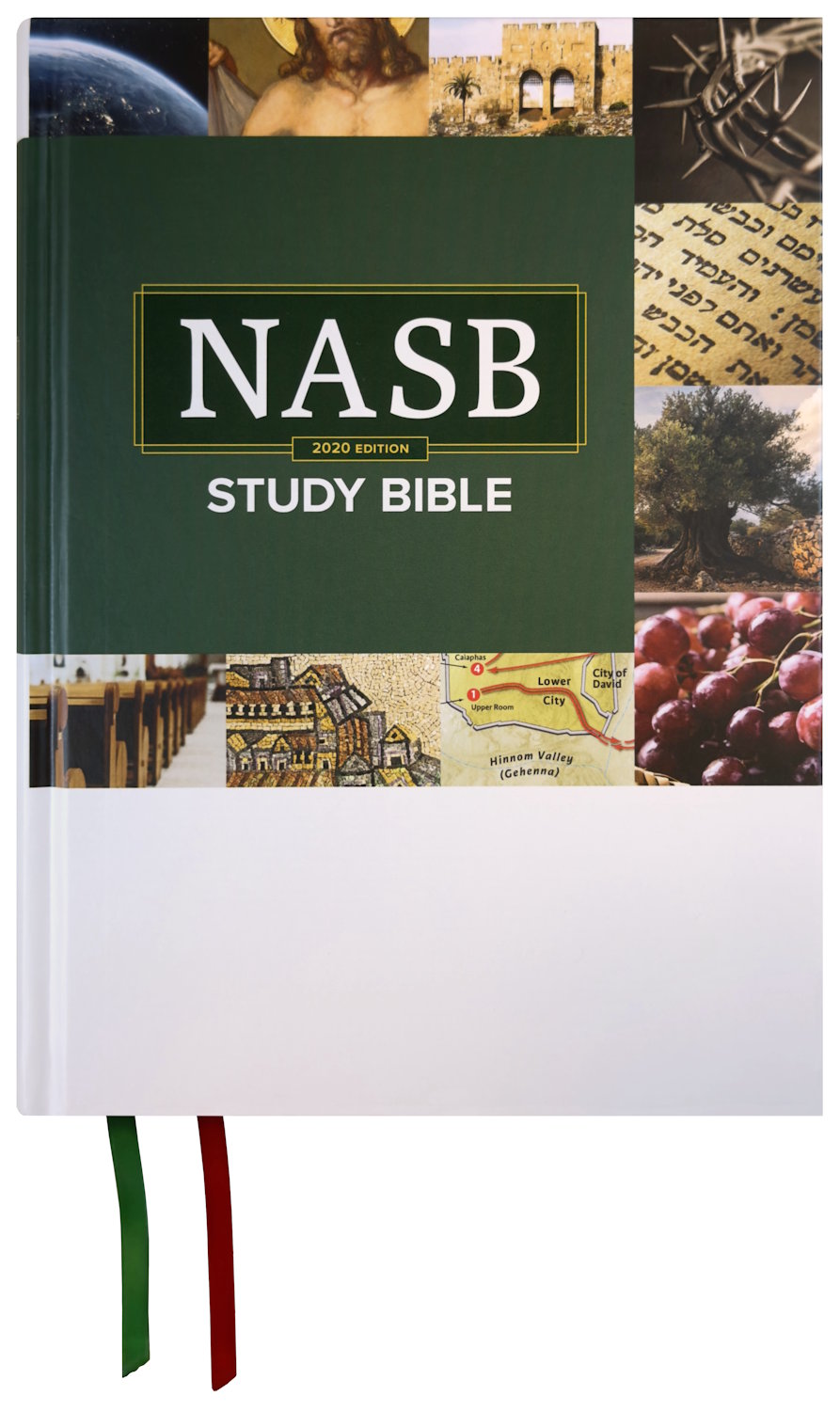 NASB 2020 Study Bible, colorful hardcover with ribbon markers