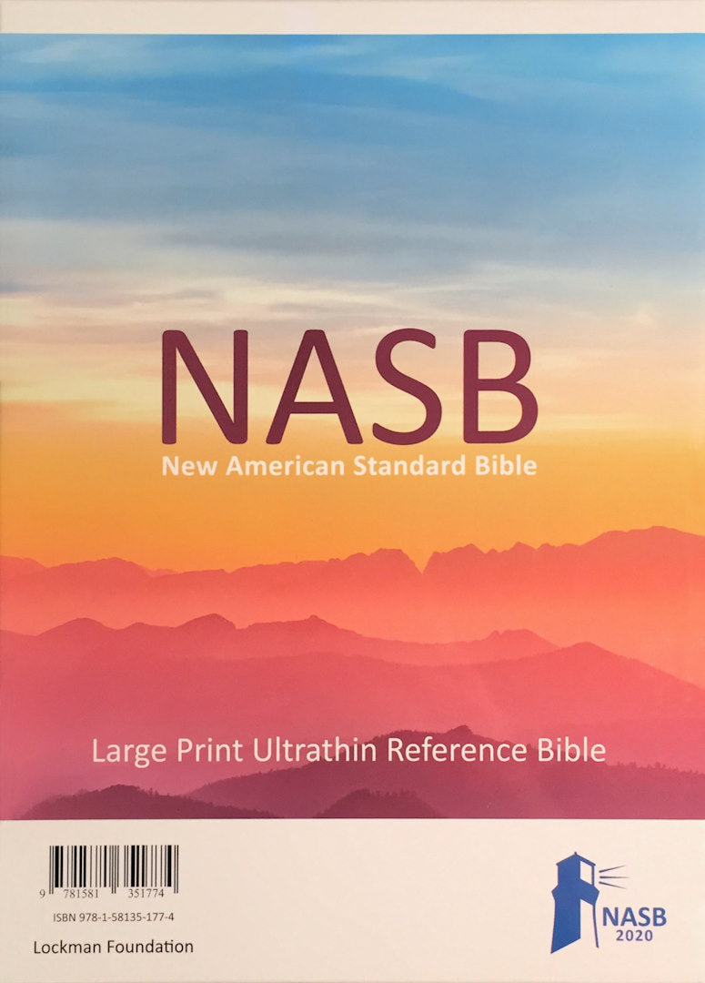 NASB 2020 Large Print Ultrathin Reference Bible (Damaged)
