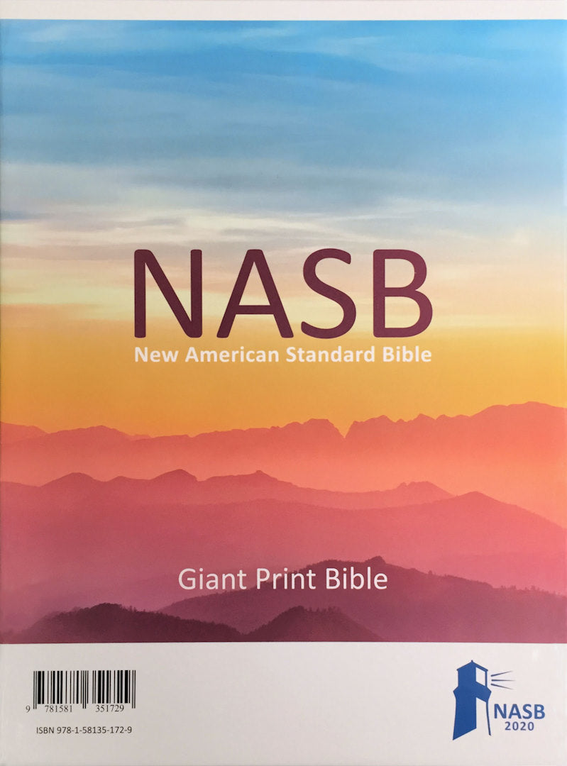 NASB 2020 Giant Print Text Bible