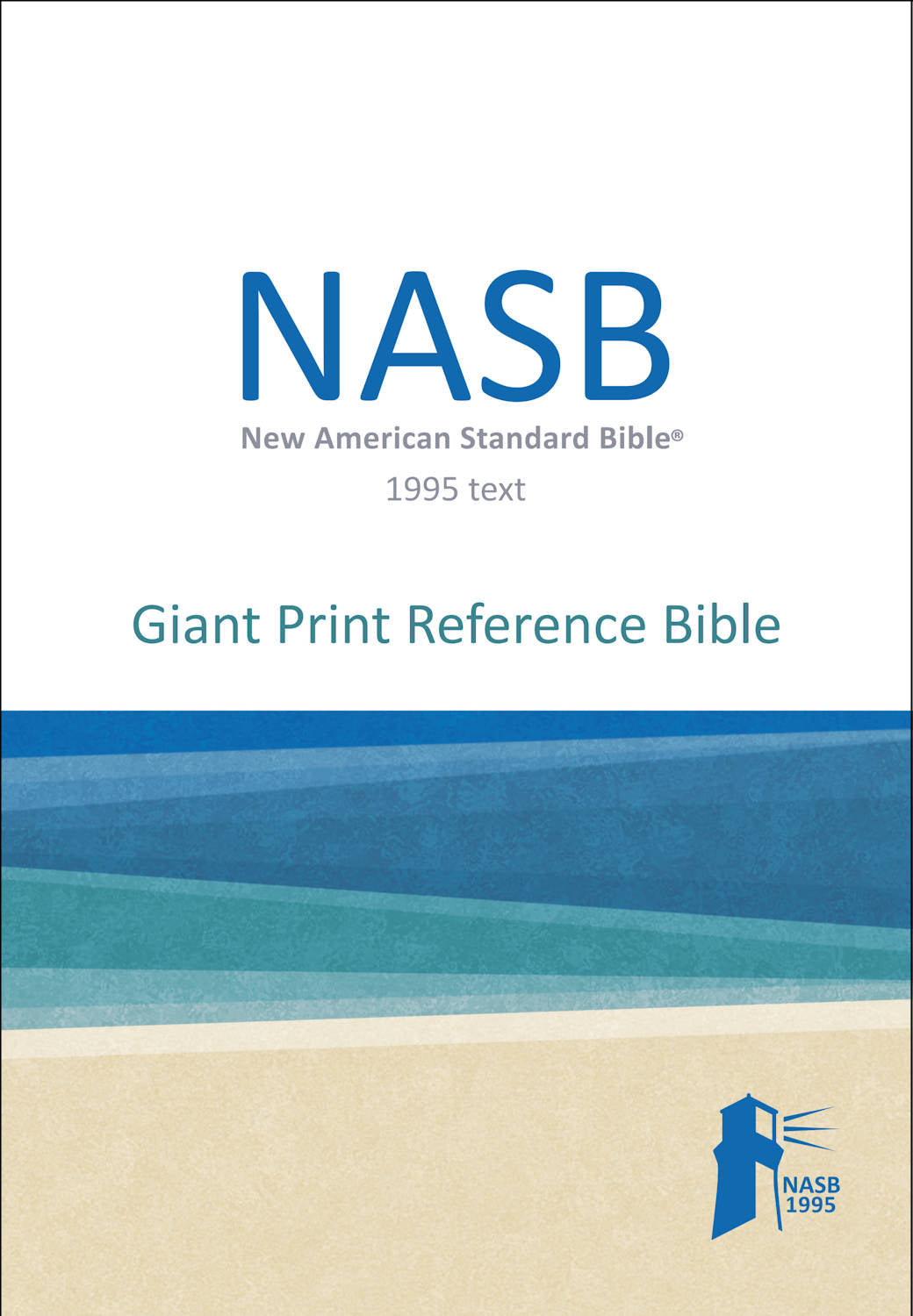 NASB 1995 Giant Print Reference Bible, product packaging front
