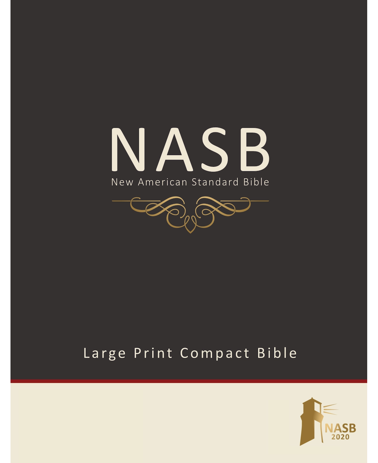 NASB 2020 Prime Large Print Compact Bible, product packaging front
