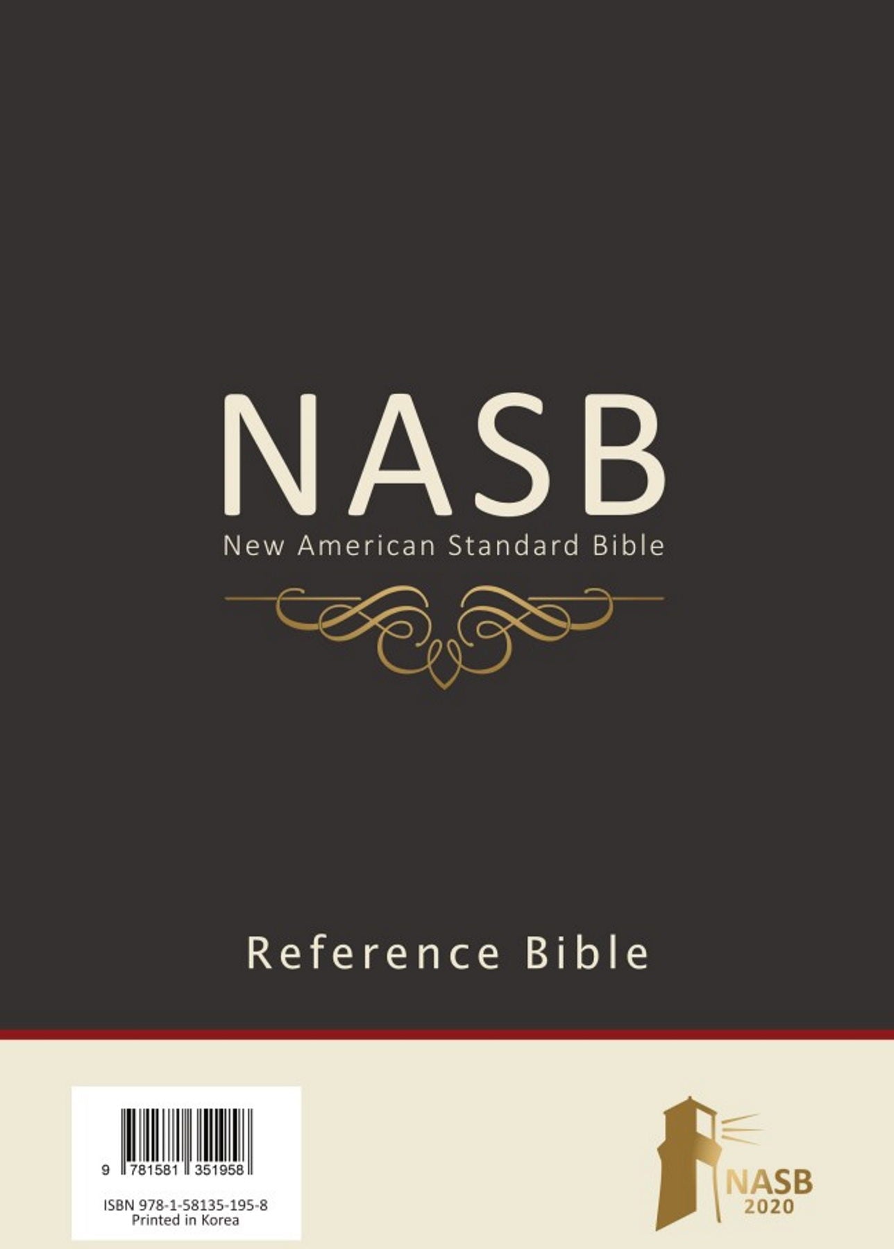 NASB 2020 Prime Reference Bible, product packaging front