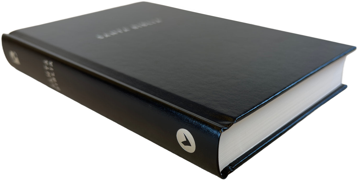 NBLA Large Print Pew Bible, angled side view
