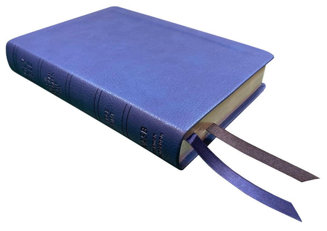 NASB Large Print Compact Bible, 1995 text