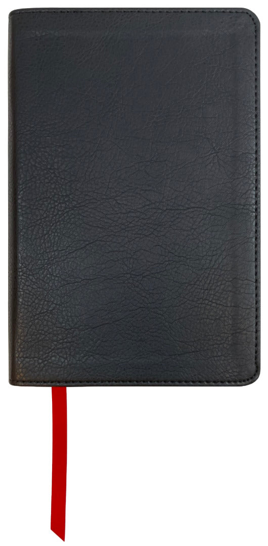 NASB 1995 Compact Text Bible, black leathertex cover with ribbon marker