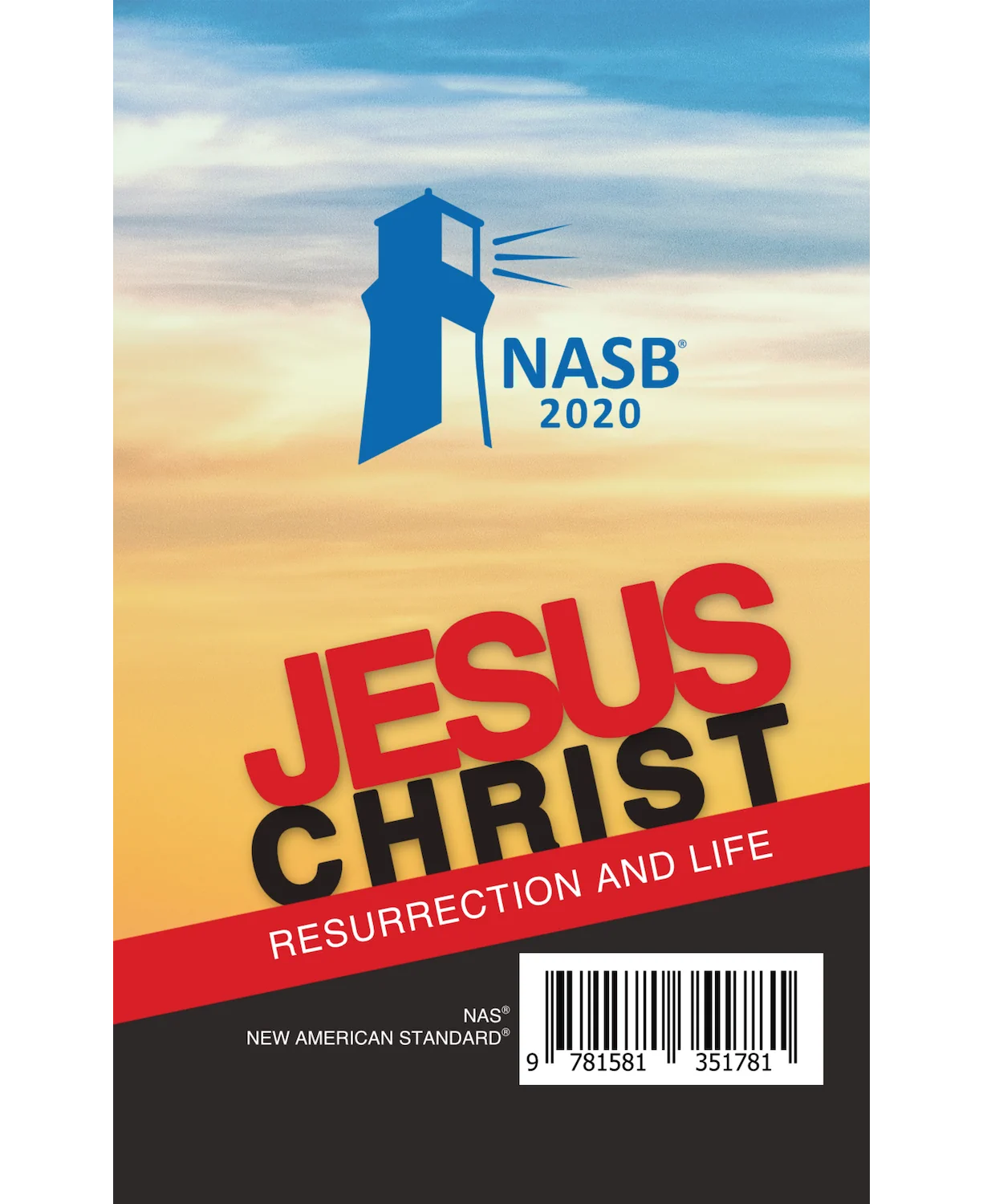 NAS 2020 Plan of Life Gospel of John, colorful paperback back cover