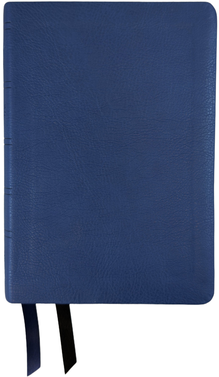 NASB 2020 Large Print Compact Bible, blue leathertex cover with ribbon markers