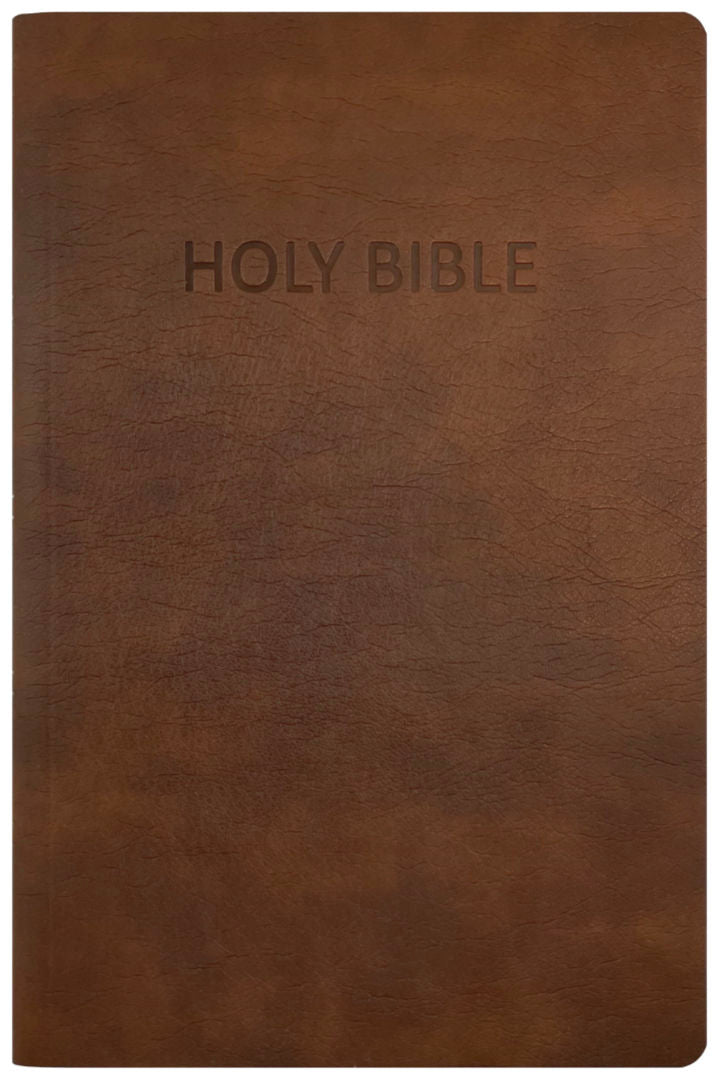 NASB 2020 Ultrathin Text Bible, brown leathertex cover