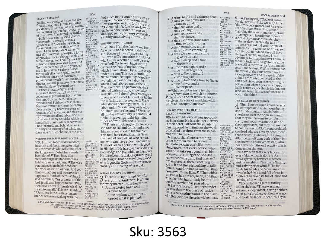 NASB 2020 Large Print Ultrathin Reference Bible