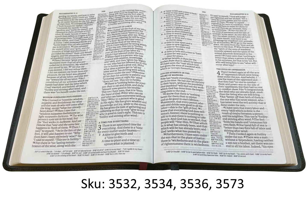 NASB 2020 Large Print Ultrathin Reference Bible