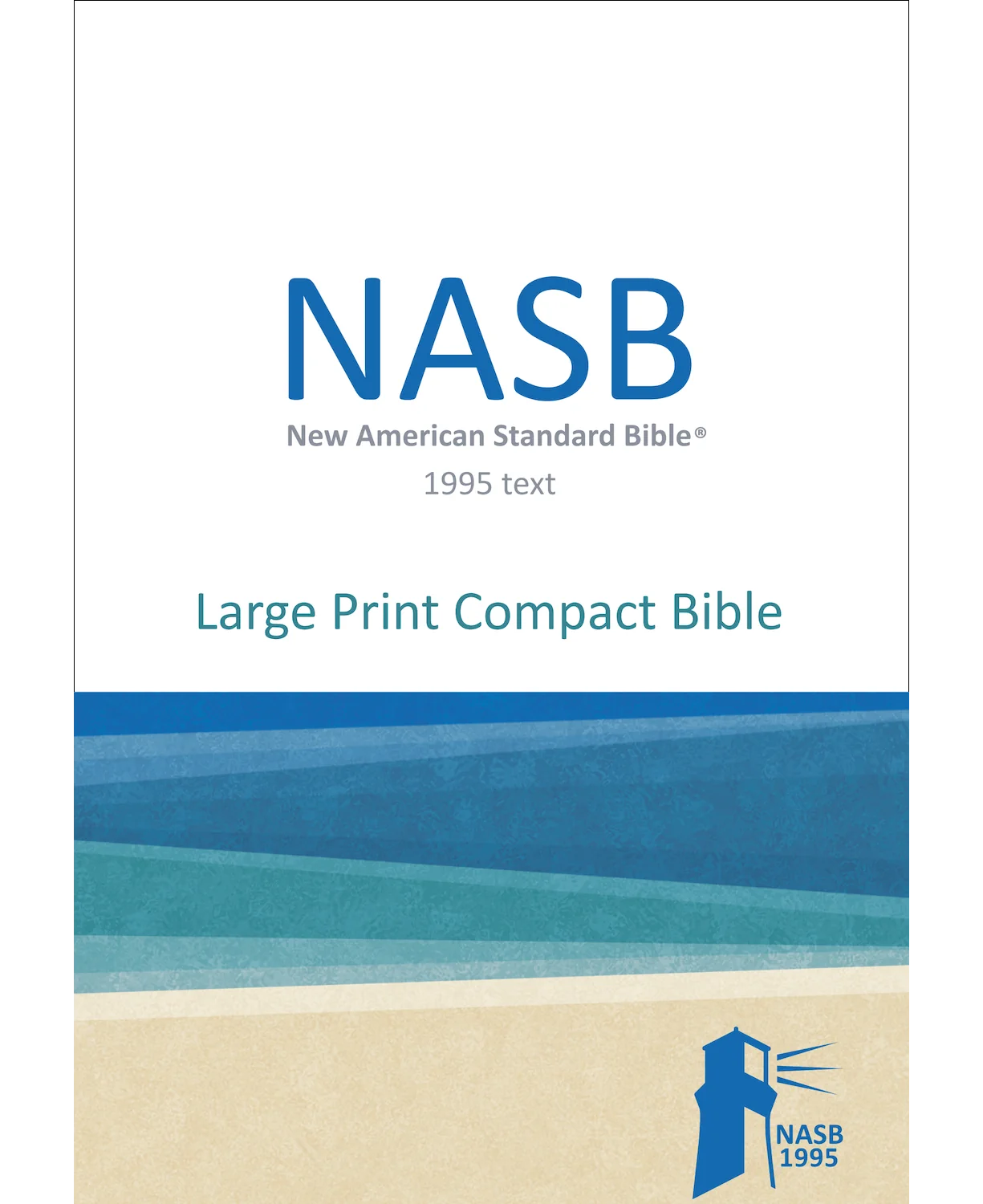 NASB 1995 Large Print Compact Bible, product packaging front