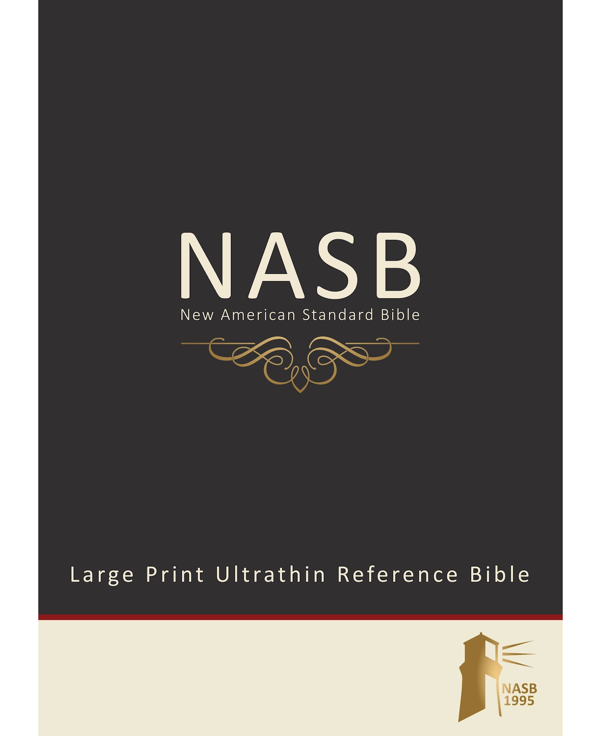 NASB 1995 Prime Large Print Ultrathin Reference Bible, product packaging front