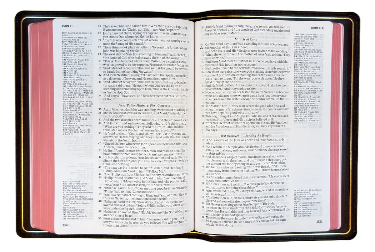 NASB 2020 Prime Side Column Reference Bible