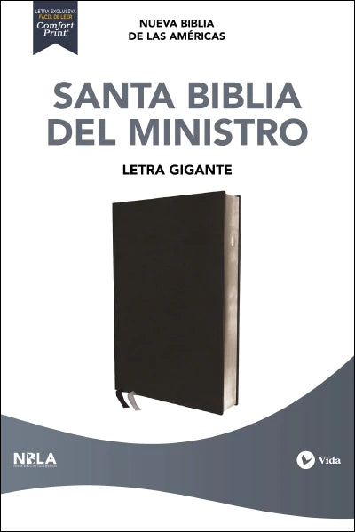 NBLA Santa Biblia del Ministro Letra Gigante - NBLA Minister's Giant Print Bible