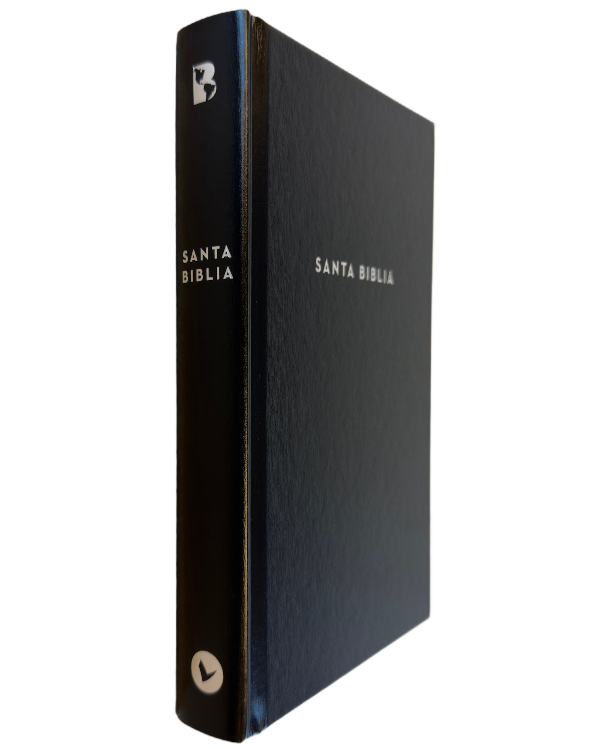 NBLA Large Print Pew Bible, angled side view upright