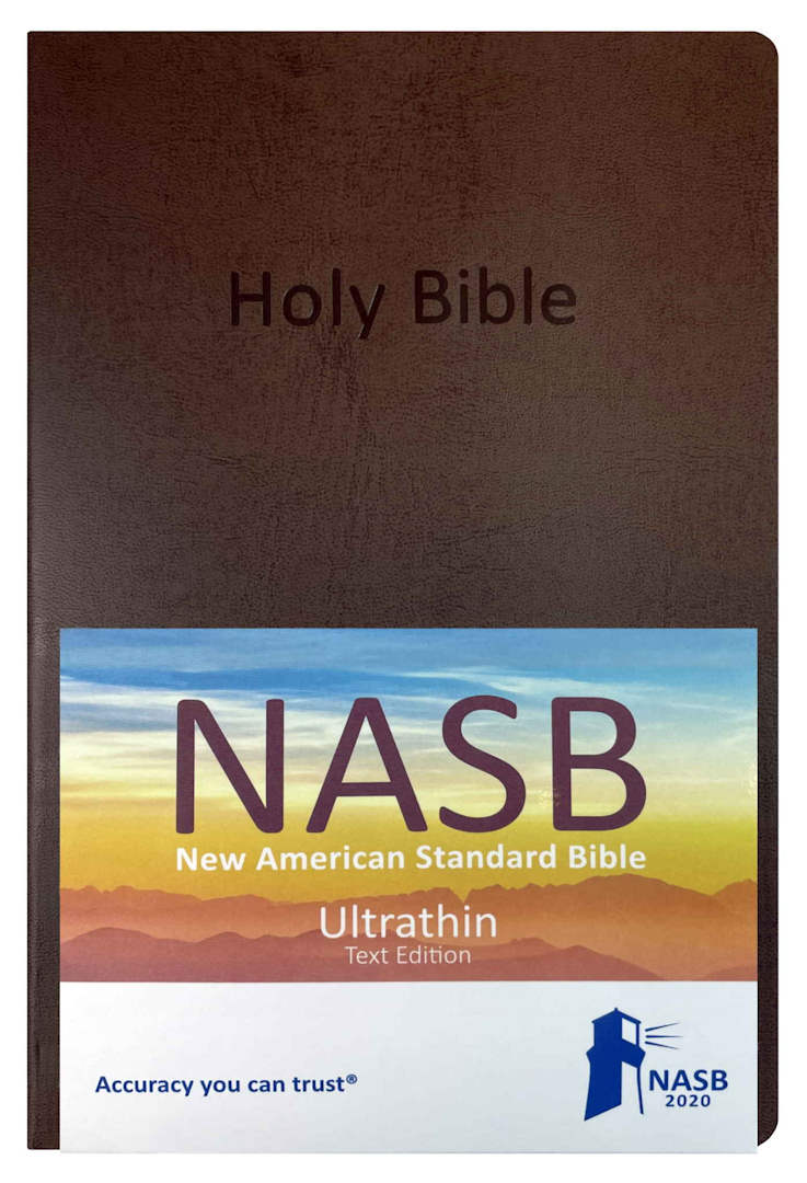 NASB 2020 Ultrathin Text Bible (Full Case of 24)